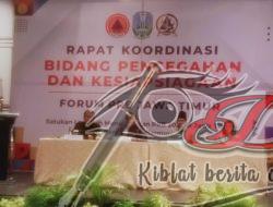BPBD Jatim Gandeng FPRB Bahas Strategi Pencegahan dan Kesiapsiagaan Bencana di Jatim Melalui Rakor