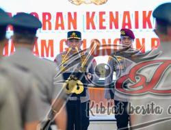 Kapolri Pimpin Kenaikan Pangkat 22 Pati Polri