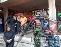 Merasa Kehilangan Warganya, Babinsa Jayengan Takziah di Rumah Duka