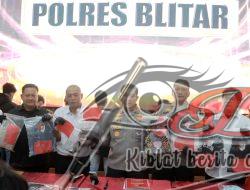 Polres Blitar Tangkap 11 Oknum Pesilat Pelaku Pengeroyokan dan Perusakan