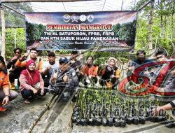 Strategi Ekologis Tangkal Bencana dengan Mangrove dan Vetiver, FPRB Gandeng TNI AL