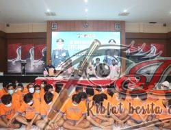 Satresnarkoba Polresta Sidoarjo Berhasil Ungkap 110 Kasus Narkoba Amankan 134 Tersangka