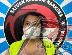 Satresnarkoba Polrestabes Surabaya Bongkar Peredaran Narkoba di Surabaya, Seorang Wanita Ditangkap dengan 6,3 Gram Sabu