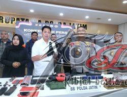 Ditreskrimum Polda Jatim Ungkap Penyelundupan Senjata untuk KKB Papua, Tujuh Tersangka Diamankan