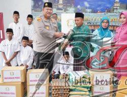 Kapolres Pasuruan Berikan Bantuan kepada Anak Yatim di Yayasan Al-Muttaqin