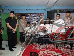 Kapolrestabes Surabaya Tebar Kepedulian di Bulan Ramadhan, Gelar Bhakti Sosial di Ponpes Tahfidhul Qur’an Sunan Giri