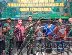 Peresmian Pembangunan Sumur BorDi Dukuh Kupang Timur Surabaya