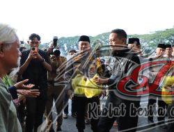 Pasca Aksi Demo Polresta Malang Kota dan Forkopimda Bersama GMNI Jatim Kerja Bakti dan Berbagi Sembako