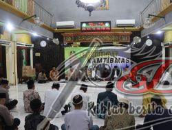 Gelar Curhat Kamtibmas dan Safari Ramadhan di Gempol, Waka Polres Pasuruan Lempar ide Lomba Pos Kamling