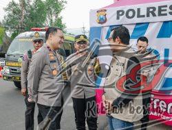 Wakapolda Jatim Tinjau Posyan Karanglo, Pantau Arus Balik Lebaran di Wilayah Malang Raya
