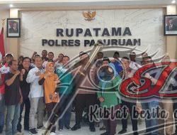Polres Pasuruan Gelar Silaturahmi dengan Serikat Pekerja Jelang May Day