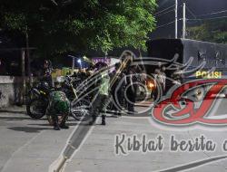 Kapolres Pelabuhan Tanjung Perak Pimpin Patroli Skala Besar Ciptakan Rasa Aman di Malam Hari
