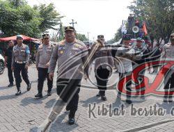 Polres Pasuruan Sukses Jamin Kelancaran Aksi Buruh dari Start hingga Finish