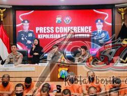 Tiga Pekan Polres Jember Berhasil Ungkap Narkoba 27 Tersangka Diamankan