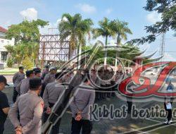 Polres Blitar Amankan Aksi Unjuk Rasa LSM GPI di Kantor DPRD Kabupaten Blitar