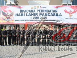 Polres Gresik Gelar Upacara Hari Lahir Pancasila, Kapolres Tekankan Penguatan Nilai Ideologi