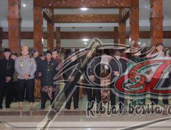 Sinergi TNI-Polri dan Forkopimda, Kapolres Blitar Hadiri Brokohan Pancasila