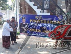 Kapolres Pasuruan Silaturahmi dan Distribusikan Hewan Qurban ke Ponpes dan Tokoh Agama