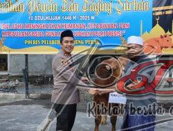 Kapolres Pelabuhan Tanjung Perak Salurkan 51 Hewan Kurban Jelang Iduladha 1446 H, Wujud Kepedulian dan Komitmen Polri Presisi