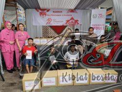 Bhayangkari Peduli: Sentuhan Kasih Polri untuk Anak Disabilitas di Surabaya