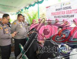 Peringati Tahun Baru Islam dan Hari Bhayangkara, Polres Pasuruan Gandeng Tokoh Lokal Gelar Khitan Massal