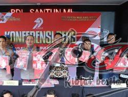 Polresta Malang Kota Ungkap 108 Kasus Narkotika dalam 6 Bulan, Selamatkan 17 Ribu Jiwa