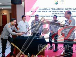 Kapolda Jatim Gandeng BBWS Brantas Bangun Sumur Bor: Dorong Efisiensi dan Dukung Ketahanan Air