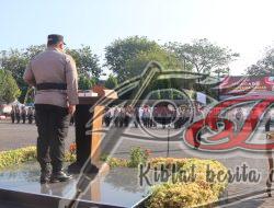 Polres Pasuruan Gelar Sertijab dan Kenaikan Pangkat 60 Anggota