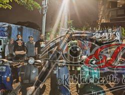 Cangkrukan Satlantas Polres Tanjung Perak Bersama Komunitas Vespa, Pererat Hubungan dan Sosialisasi Operasi Patuh Semeru 2025