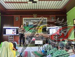 Satlantas Polres Blitar Sosialisasikan Operasi Patuh Semeru 2025 di MTsN 4 Blitar