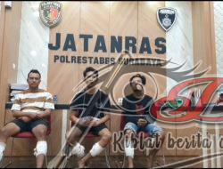Jatanras Polrestabes Surabaya Lumpuhkan Komplotan Curanmor Sadis, Tiga Residivis Ditembak