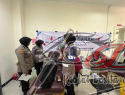 Polwan Polres Pasuruan Gelar Donor Darah Sambut Hari Jadi ke-77 Polwan RI