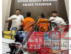 Polres Pasuruan Tangkap Dua Pengedar Sabu dan Ganja, Sita 11,2 Gram Sabu dan 20,9 Gram Ganja