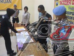 Polwan Polres Pasuruan Gelar Gaktibplin di Momen HUT ke-77