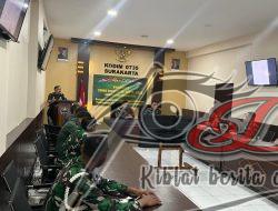 Jelang Berakhirnya TMMD Reguler Ke-125 Kodim 0735/Surakarta, Dansatgas Pimpin Rapat Terbatas