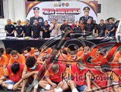 Polsek Jajaran dan Satreskrim Polrestabes Surabaya Ungkap 49 Pelaku Curanmor, 19 Kendaraan Diamankan untuk Dikembalikan ke Pemilik