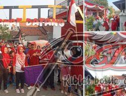 HUT RI Ke-80 Di RT005 RW002 Pagesangan Dirayakan Dengan Senam Pagi Dan Bagi-Bagi Hadiah