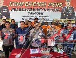 Polresta Banyuwangi Bongkar Sindikat Curanmor, Empat Tersangka Diamankan