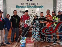 Komunitas JKS Jatiroto dan GPS Malang Sambang Mbahe di Griya Lansia Malang