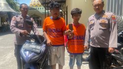 Polsek Kenjeran Amankan Dua Pelaku Curas yang Beraksi di Jembatan Kedinding Lor Surabaya