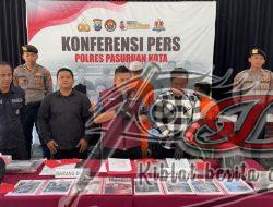 Program 10.000 CCTV Bantu Polres Pasuruan Kota Berhasil Ungkap Kasus Curanmor di 13 TKP