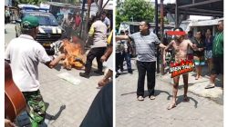 Beruntung Polsek Gubeng Sigap, Maling Di Jojoran Di Bakar Massa