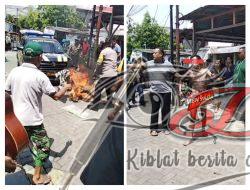Beruntung Polsek Gubeng Sigap, Maling Di Jojoran Di Bakar Massa