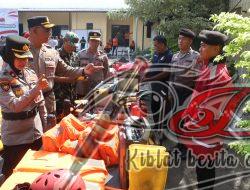 Perkuat Koordinasi dan Respons Cepat, Polres Pelabuhan Tanjung Perak Gelar Apel Siaga Bencana