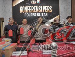 Operasi Sikat Semeru 2025: Polres Blitar Tekan Angka Kejahatan dengan 12 Kasus Terungkap