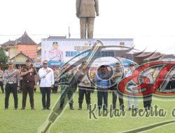 Kapolres Blitar Gelar Apel Operasi Zebra Semeru 2025 untuk Tekan Angka Kecelakaan