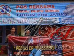 FRPB Pamekasan Perkuat Penanganan Darurat di Lokasi Erupsi Semeru