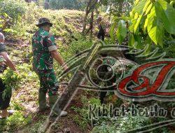 Cegah Banjir & Longsor Koramil 03 Serengan Kerja Bakti Bersih – Bersih Pinggiran Sungai dan Kebun Han Pangan
