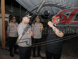 Kapolres Blitar Laksanakan Pengecekan Kesiapsiagaan Personel pada Ops Lilin Semeru 2025