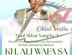 Sepekan Penuh Doa, Ponpes Darussalam Omben Gelar Haul Akbar ke-5 KH. Ali Wafa SA